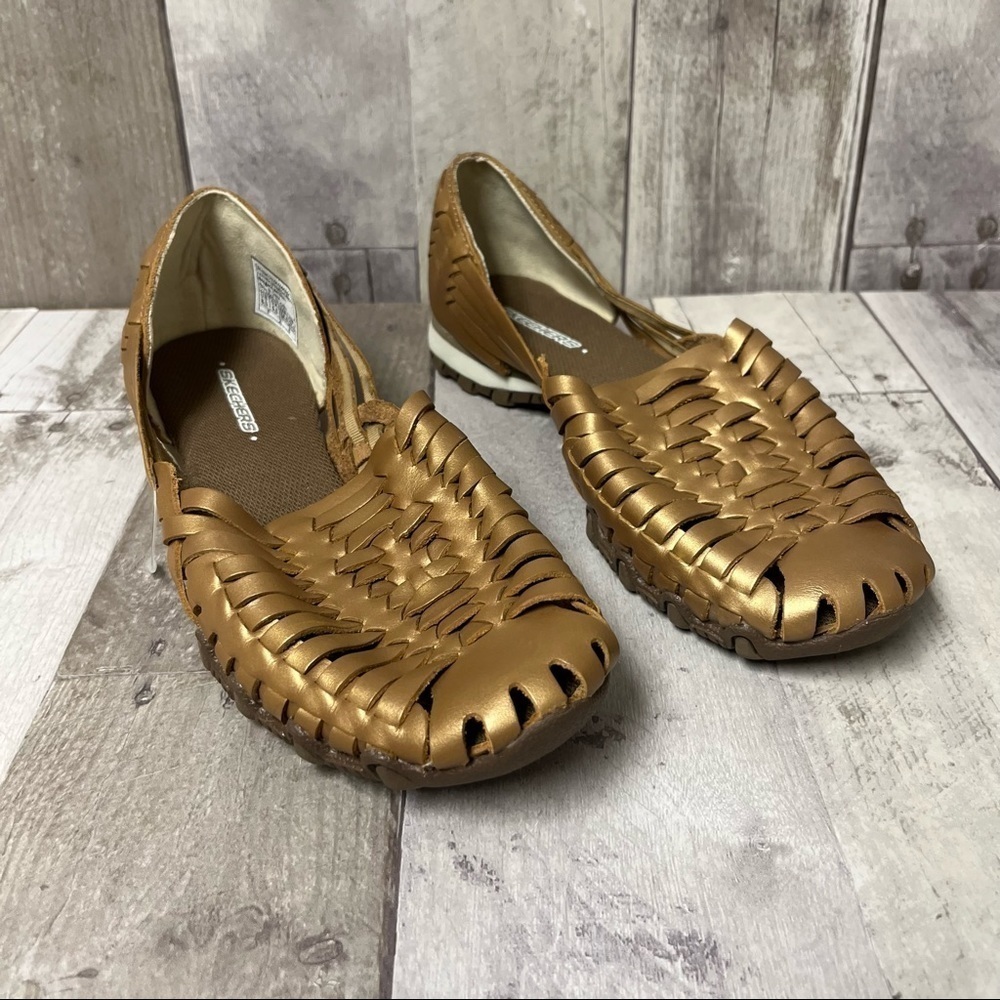 Skechers Leather Huaraches Size 8.5
